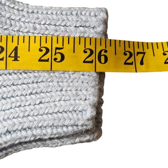 Elie Tahari Women’s Cardigan M Light Blue Knit Button Sweater Minimal Soft Luxe - Picture 11 of 14